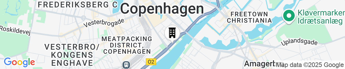 Map for Copenhagen Marriott Hotel