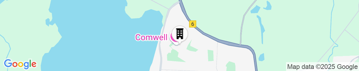 Map for Comwell Roskilde