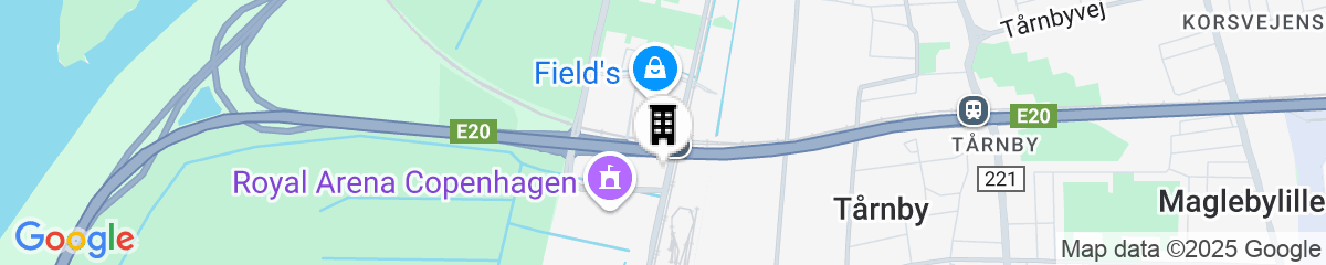 Map for Crowne Plaza Copenhagen Towers by IHG