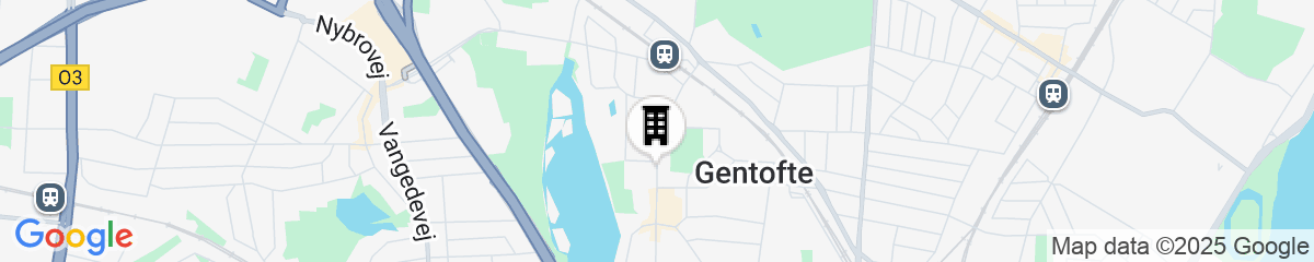 Map for Gentofte Hotel