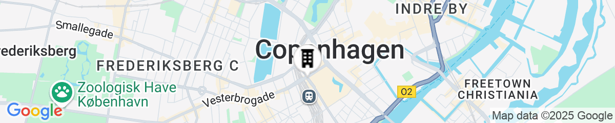 Map for ProfilHotels Copenhagen Plaza
