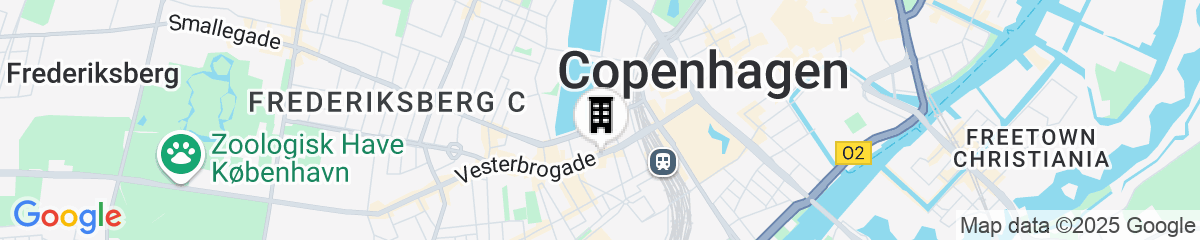 Map for Comfort Hotel Vesterbro