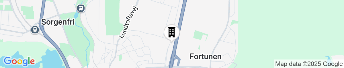 Map for Four Points Flex by Sheraton Lyngby