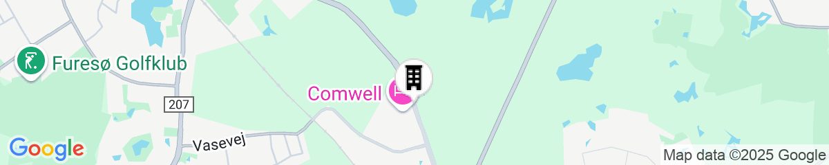 Map for Comwell Holte