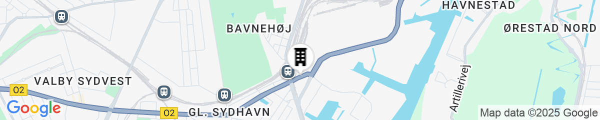 Map for Scandic Sydhavnen