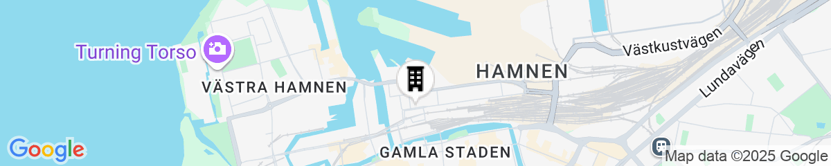 Map for Comfort Hotel Malmö