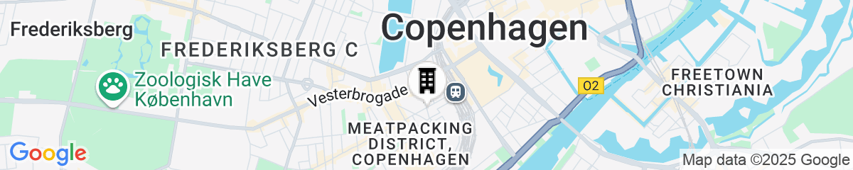 Map for Four Points Flex by Sheraton Copenhagen City