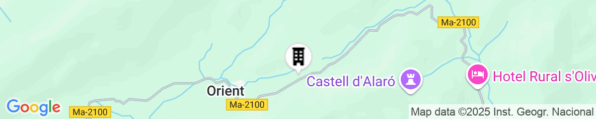 Map for L'Hermitage Hotel & Spa