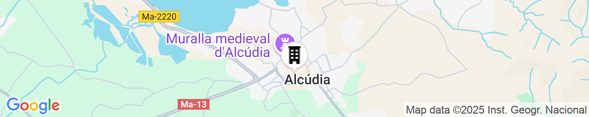 Map for Hotel Can Simo Alcudia