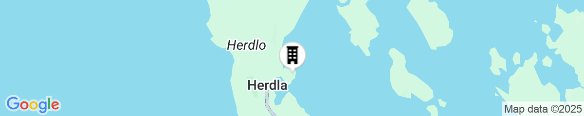 Map for Biologen Herdla