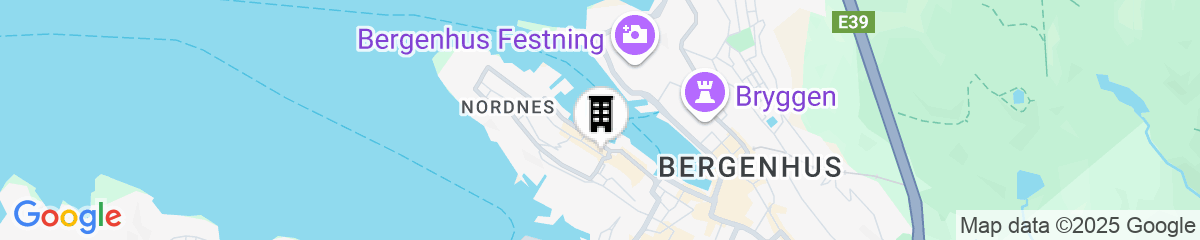 Map for Comfort Hotel Bergen