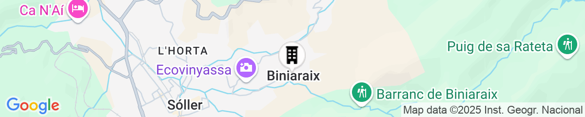 Map for Petit Biniaraix 
