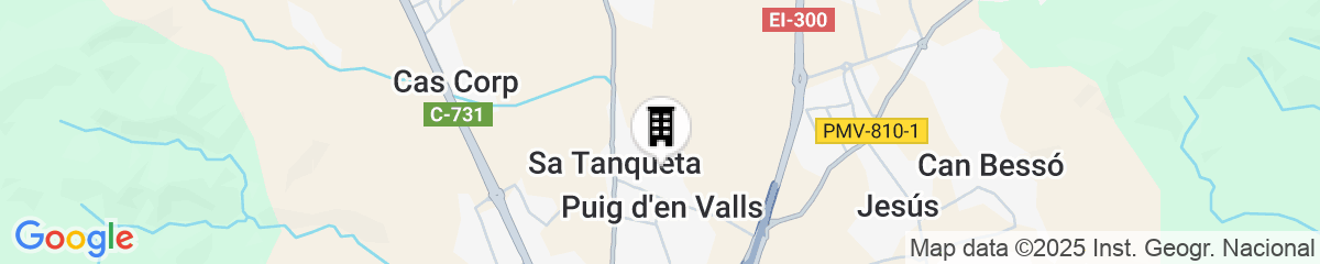 Map for Can Jaume by Ocean Drive