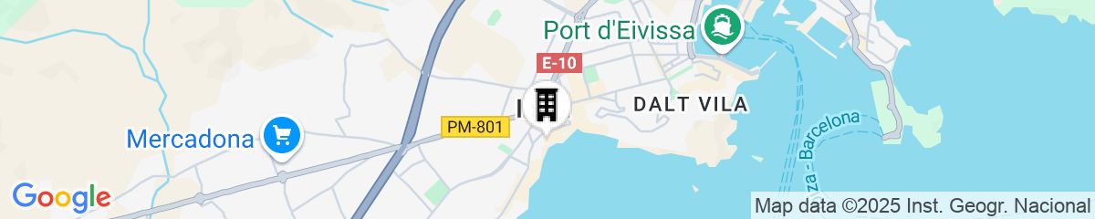 Map for One Ibiza Suites