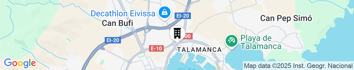 Map for NH Collection Ibiza