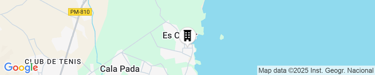 Map for Hotel Ánfora Ibiza