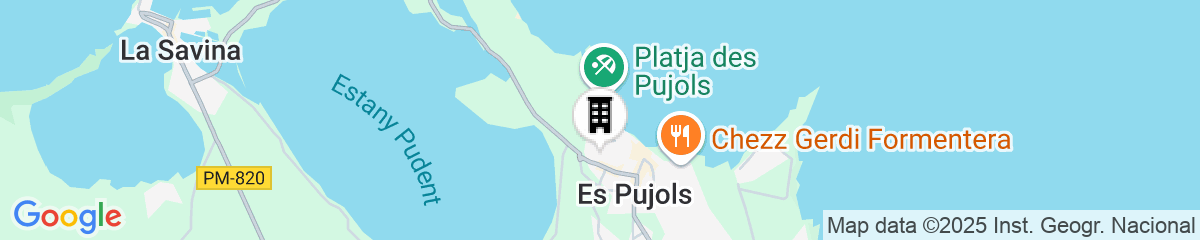 Map for Five Flowers Hotel Formentera, member of Meliá Collection