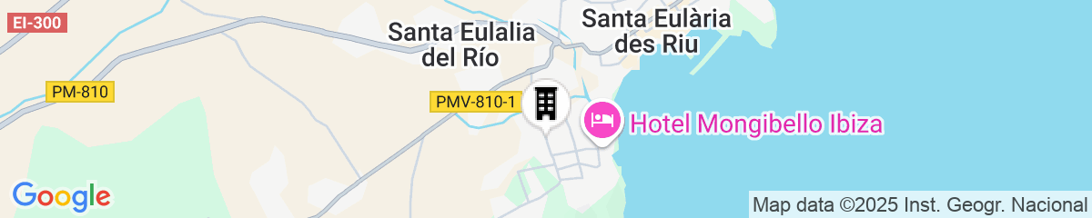 Map for Nativo Hotel Ibiza