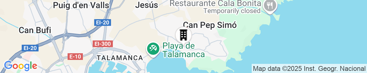 Map for Ocean Drive Talamanca