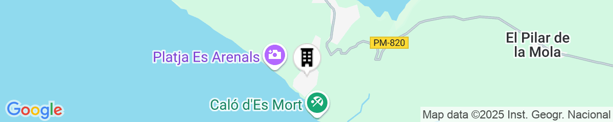 Map for Hotel Riu Palace La Mola