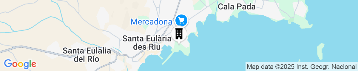 Map for Aguas de Ibiza Grand Luxe Hotel