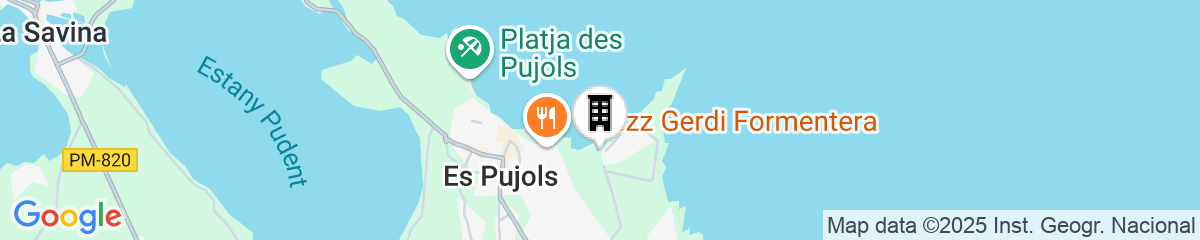 Map for Hotel Club Sunway Punta Prima