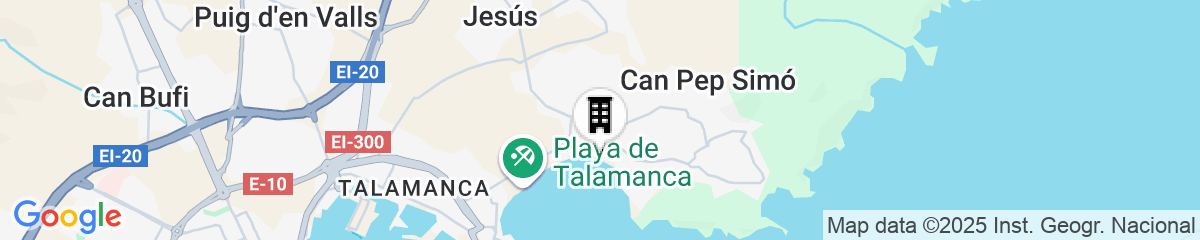 Map for Hotel Simbad