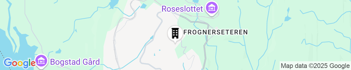 Map for Voksenasen Hotell, BW Signature Collection