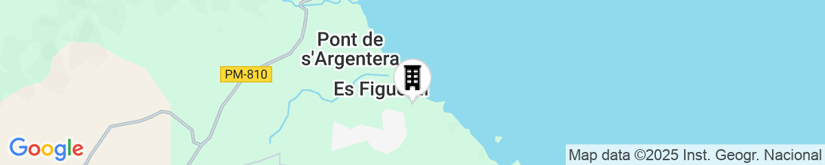 Map for Invisa Hotel Club Cala Verde