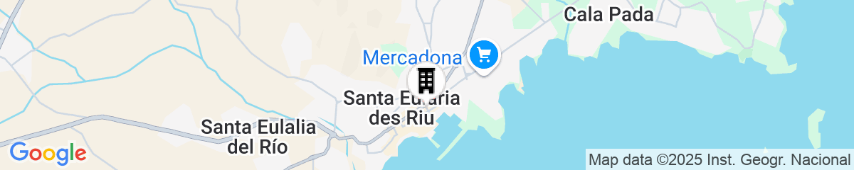 Map for Invisa Hotel La Cala