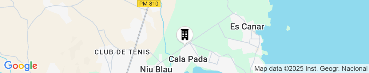 Map for TUI MAGIC LIFE Cala Pada