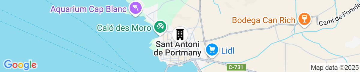 Map for Hotel Tropical