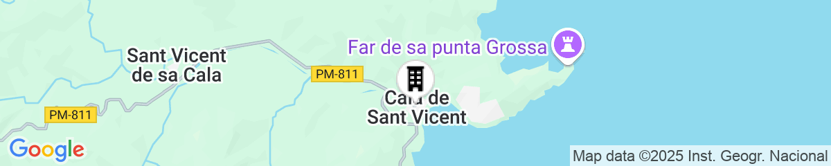 Map for Grupotel Imperio Playa