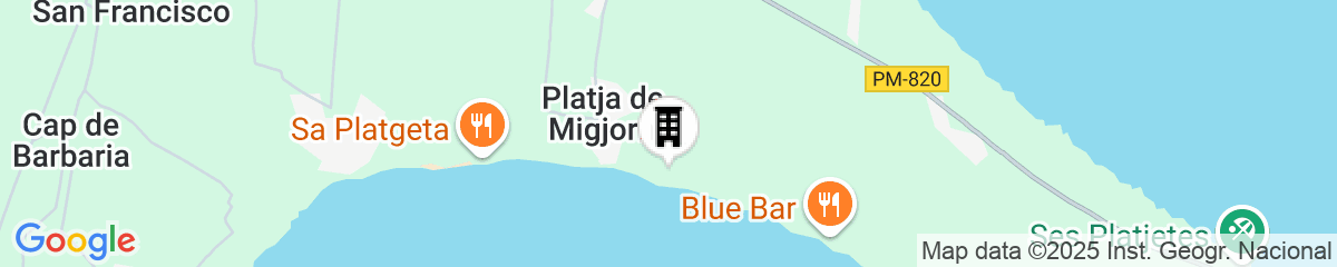 Map for Insotel Hotel Formentera Playa