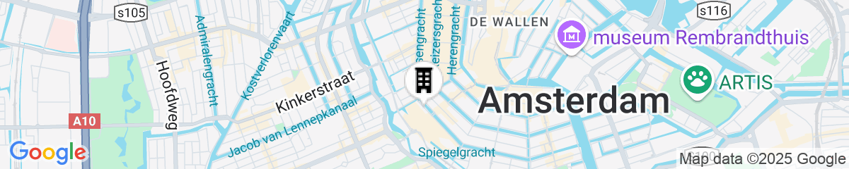 Map for Rosewood Amsterdam