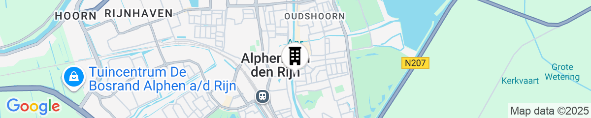 Map for Boutique Hotel de Stadsherberg Alphen