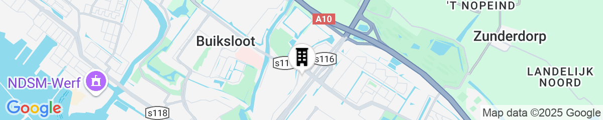 Map for Tribe Amsterdam City