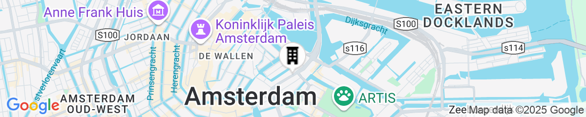 Map for Monet Garden Hotel Amsterdam