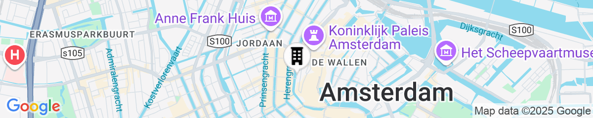 Map for Hotel Estheréa