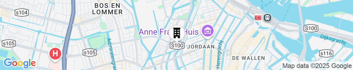 Map for  Morgan and Mees Amsterdam