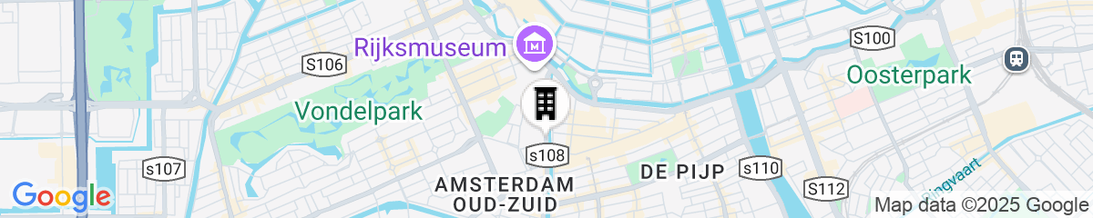 Map for Avani Museum Quarter Amsterdam Hotel