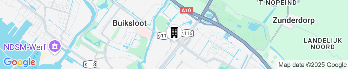 Map for Mercure Amsterdam North Station 