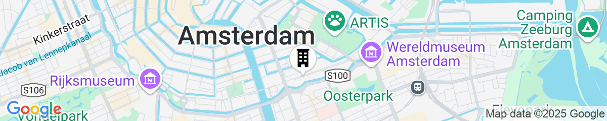 Map for Hyatt Regency Amsterdam