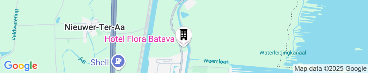 Map for Hotel Flora Batava