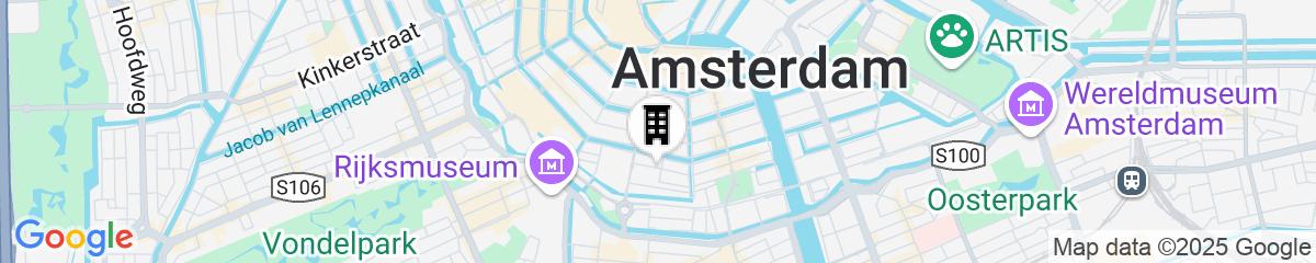 Map for Citadines Canal Amsterdam