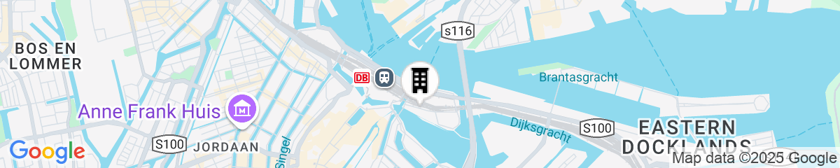 Map for DoubleTree by Hilton Amsterdam Centraal Station