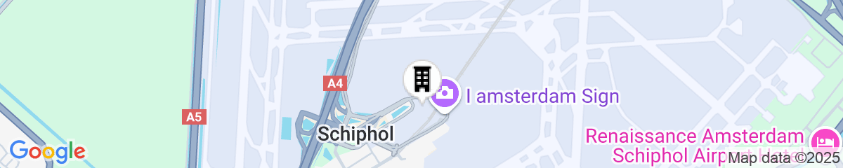 Map for Sheraton Amsterdam Airport Hotel and Conference Center