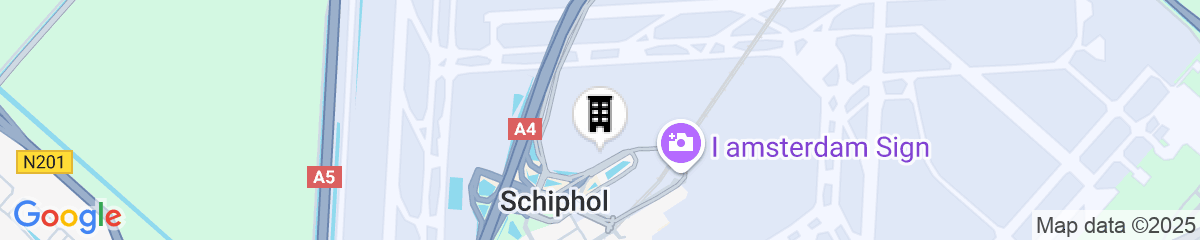 Map for citizenM Schiphol Airport