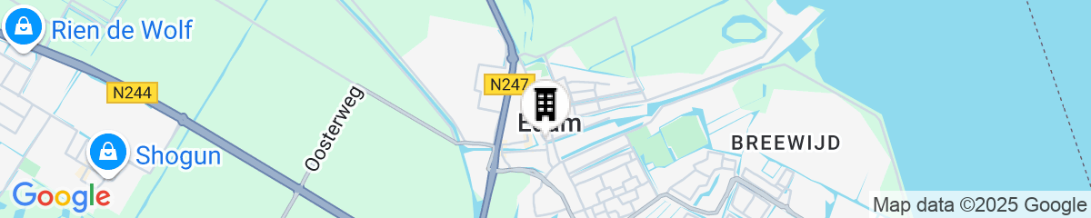 Map for Hotel en Restaurant de Fortuna