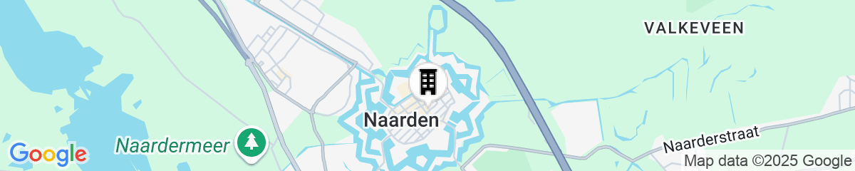Map for Vesting Hotel Naarden